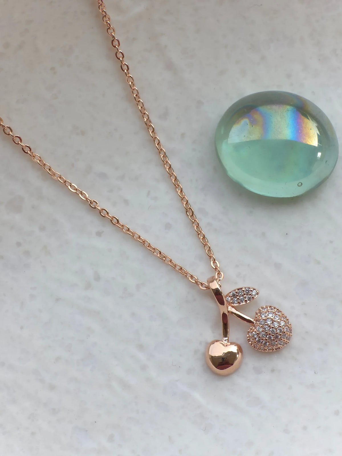 Twinheart Gold Necklace - Artisanal Jewellery