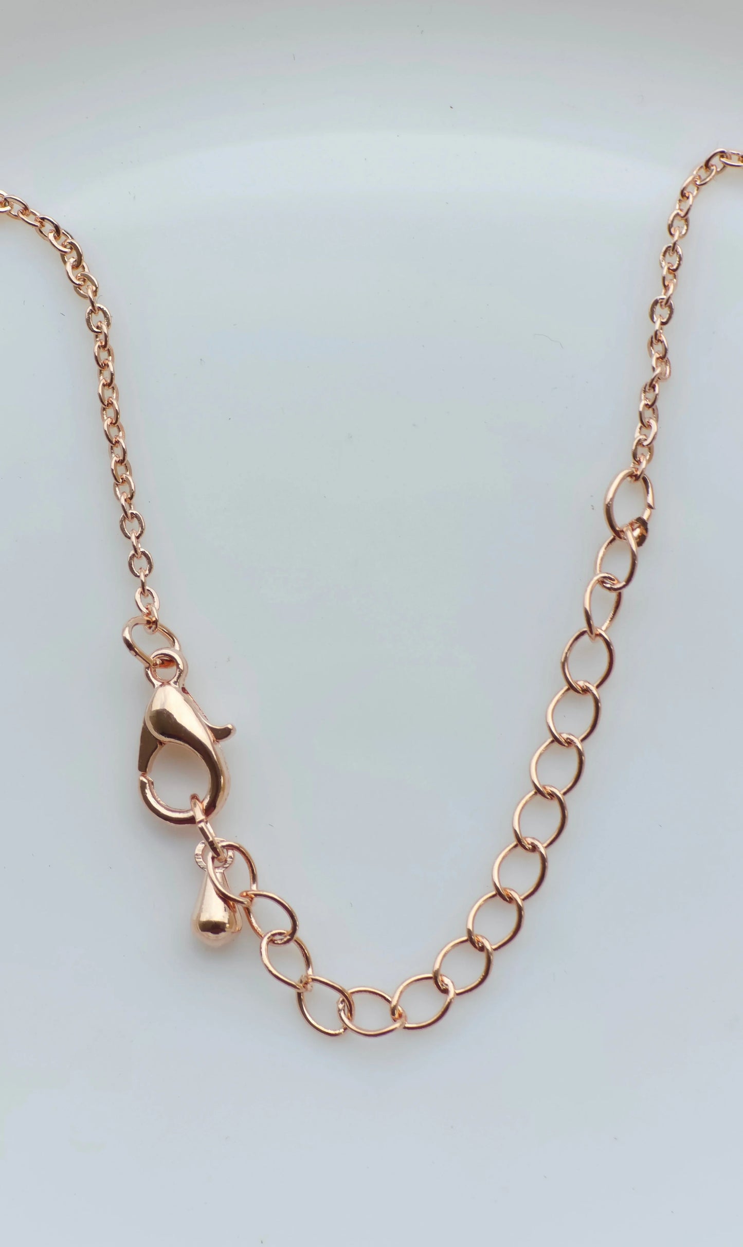 Stalk Rose-Gold Necklace - Artisanal Jewellery
