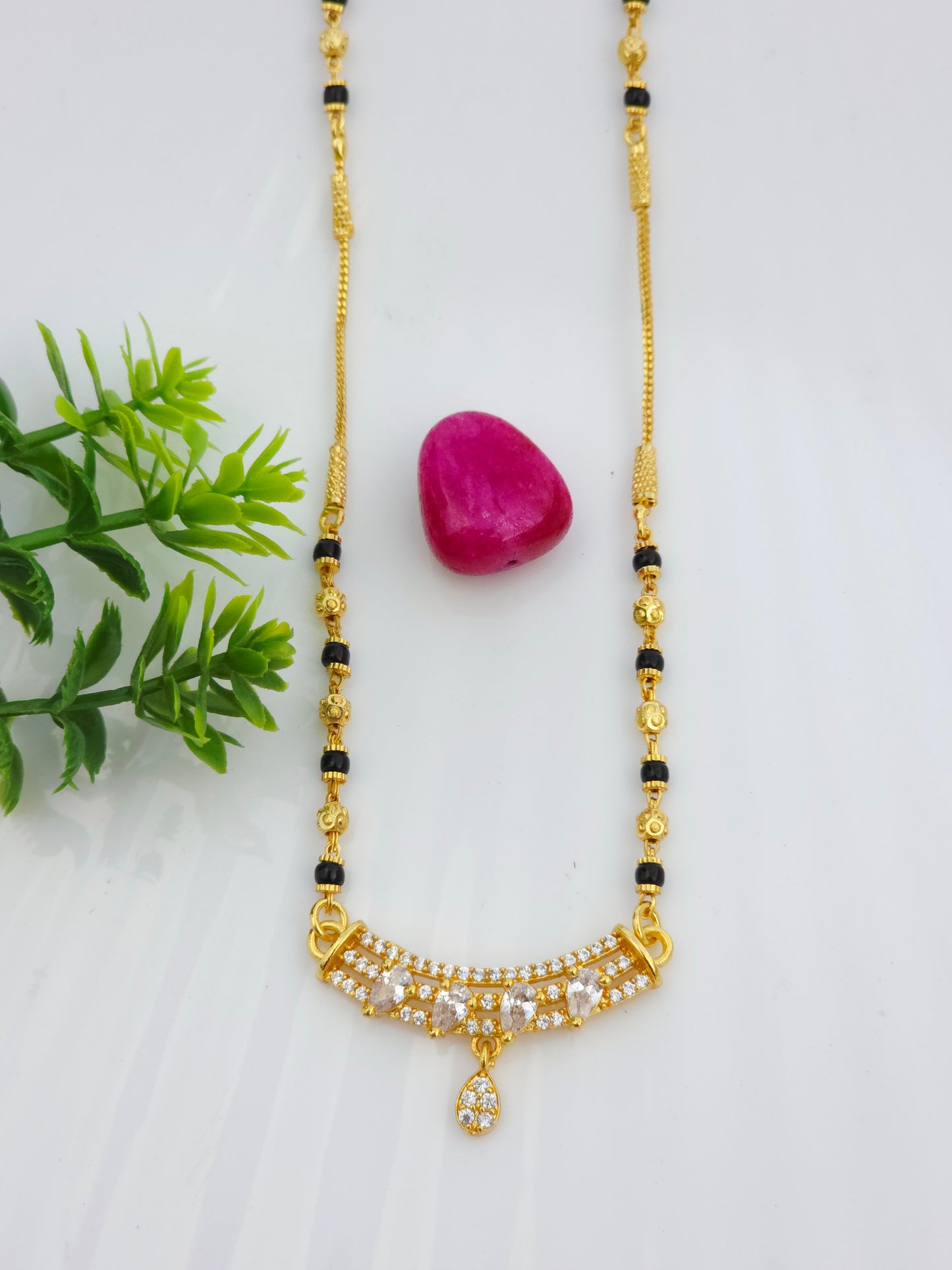 Khushi 18K Gold-Plated Mangalsutra | Artisanal Handmade Jewellery - Artisanal Jewellery