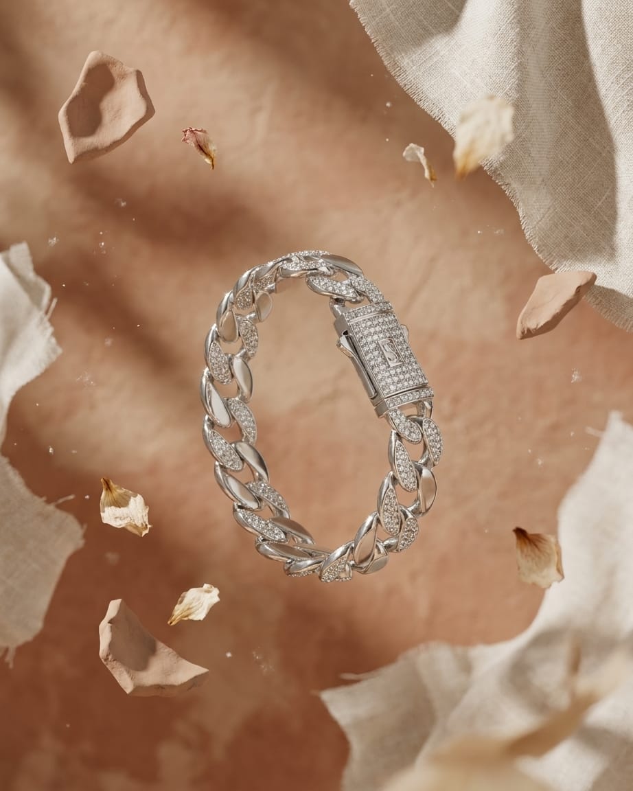 Iced Cuban Royale Bracelet