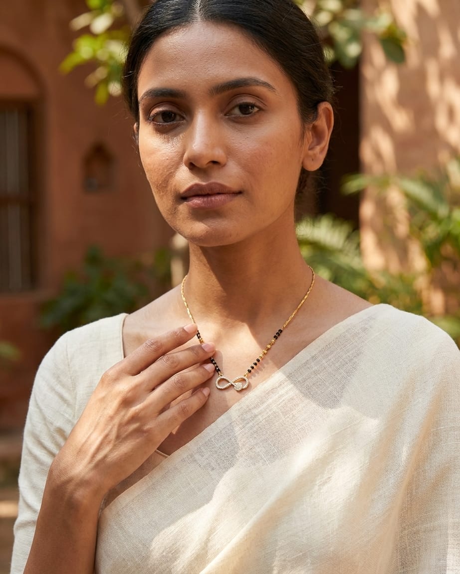 celestial-halo-18k-gold-plated-mangalsutra-necklace