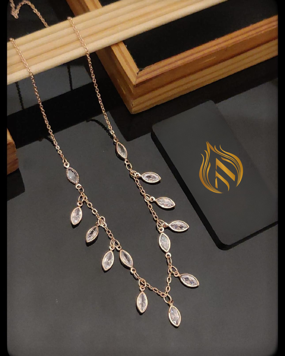 diamond charm diamond charm nacklace nacklace - Artisanal Jewellery