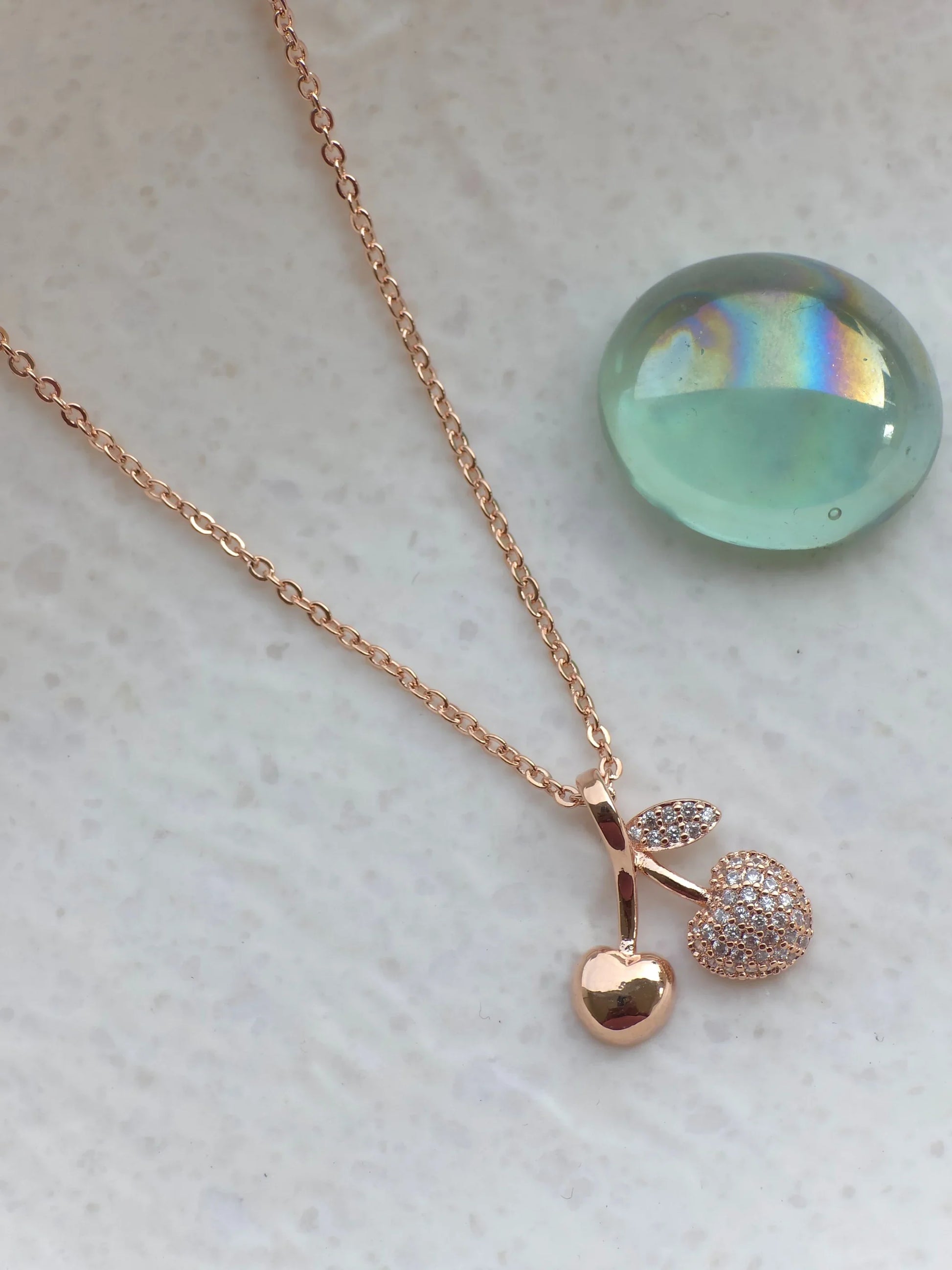 Twinheart Gold Necklace - Artisanal Jewellery