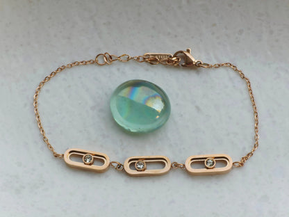 Trohi Rosegold Plated Bracelet | Artisanal Handmade Jewellery - Artisanal Jewellery