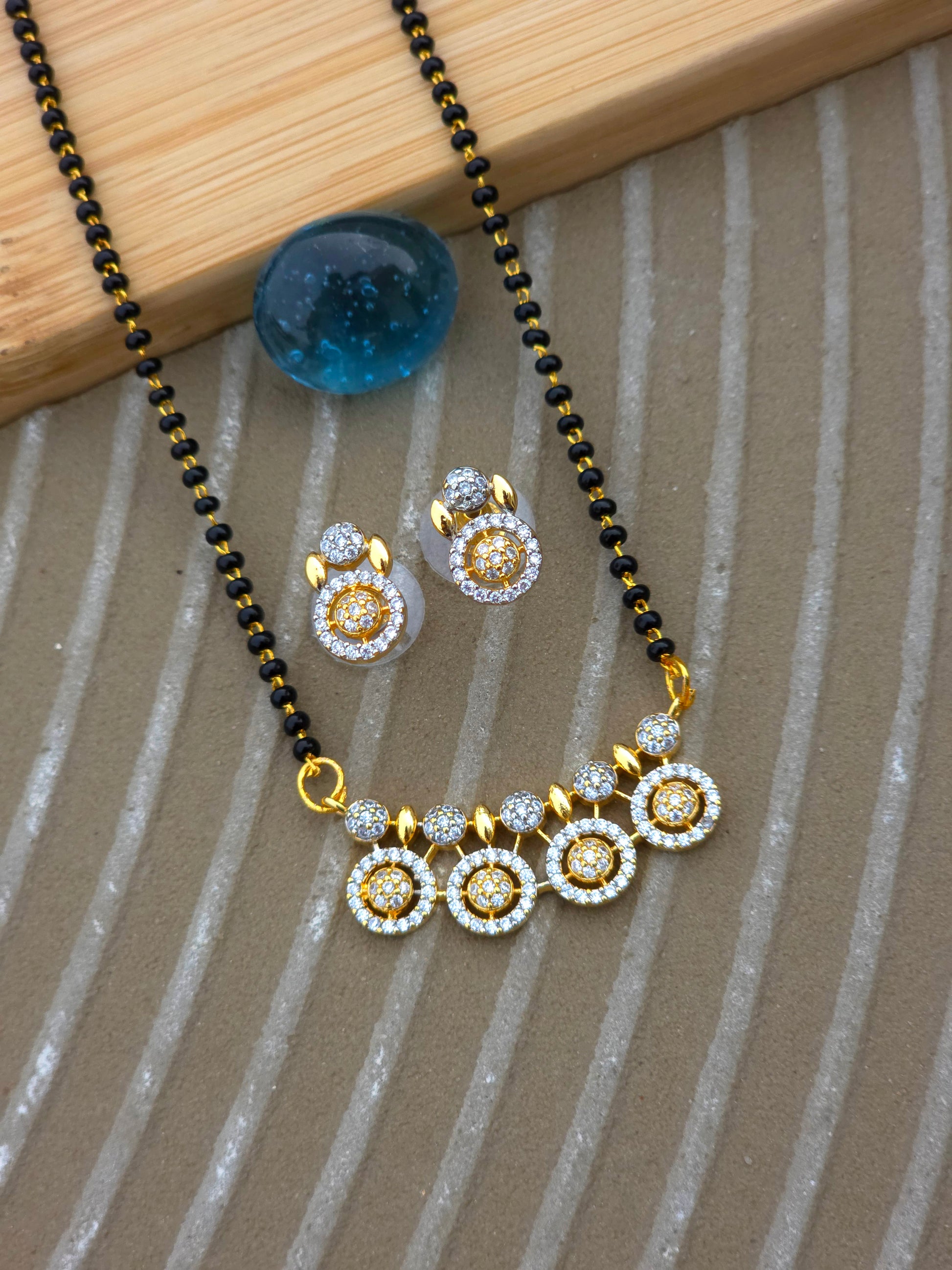 Tripti 18K Gold-Plated Mangalsutra | Artisanal Handmade Jewellery - Artisanal Jewellery