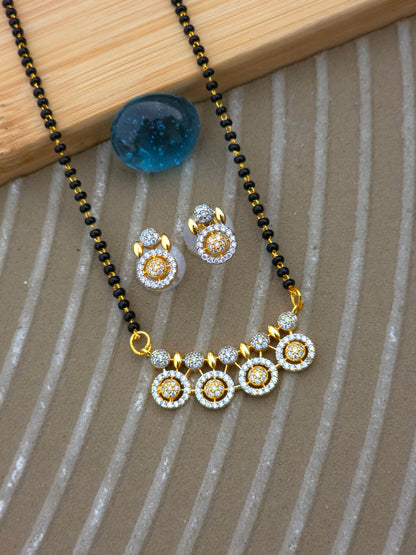 Tripti 18K Gold-Plated Mangalsutra | Artisanal Handmade Jewellery - Artisanal Jewellery