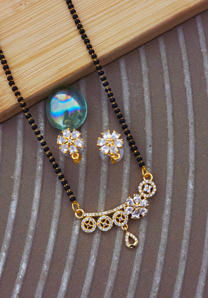 Parshvi 18K Gold-Plated Mangalsutra | Artisanal Handmade Jewellery - Artisanal Jewellery