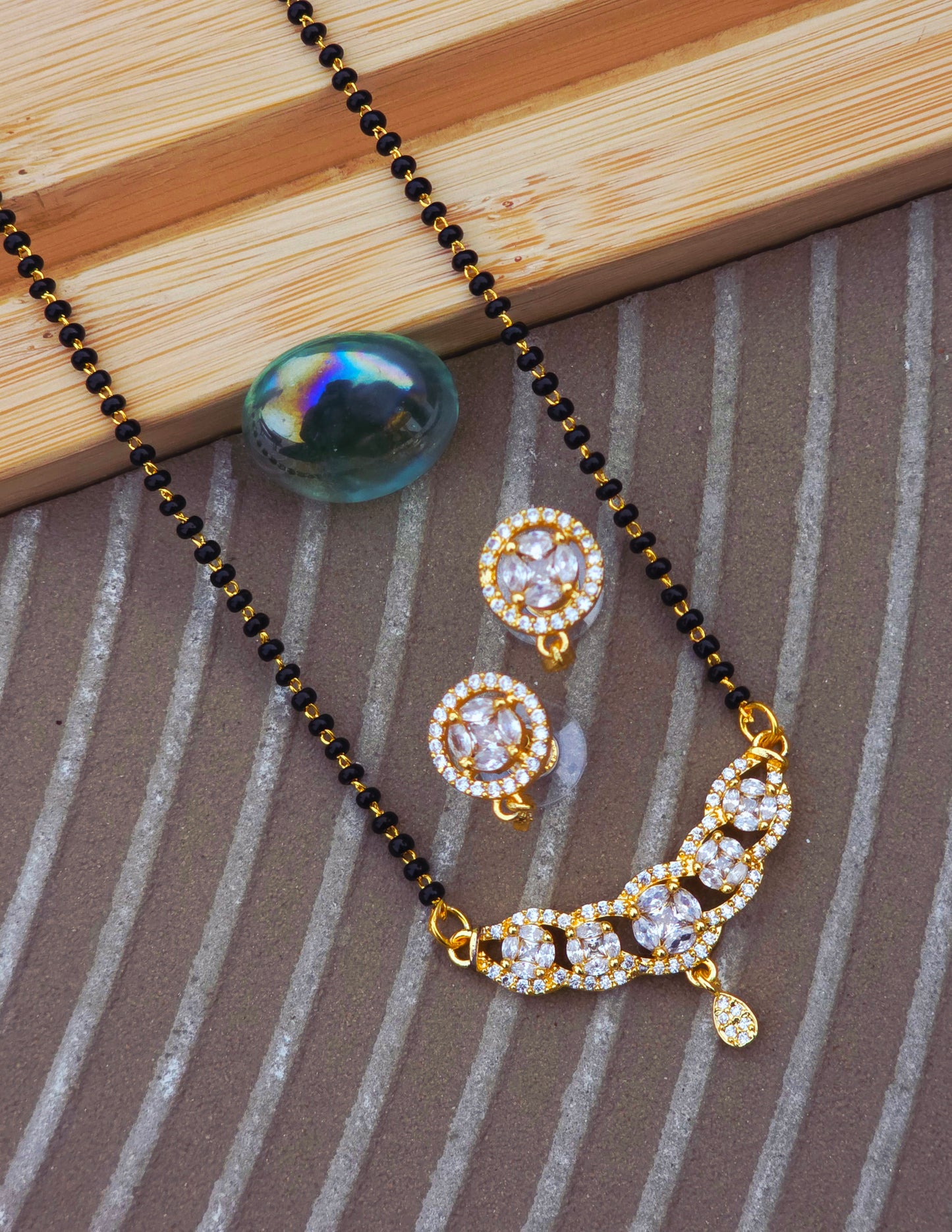 Anamika 18K Gold-Plated Mangalsutra | Artisanal Handmade Jewellery - Artisanal Jewellery