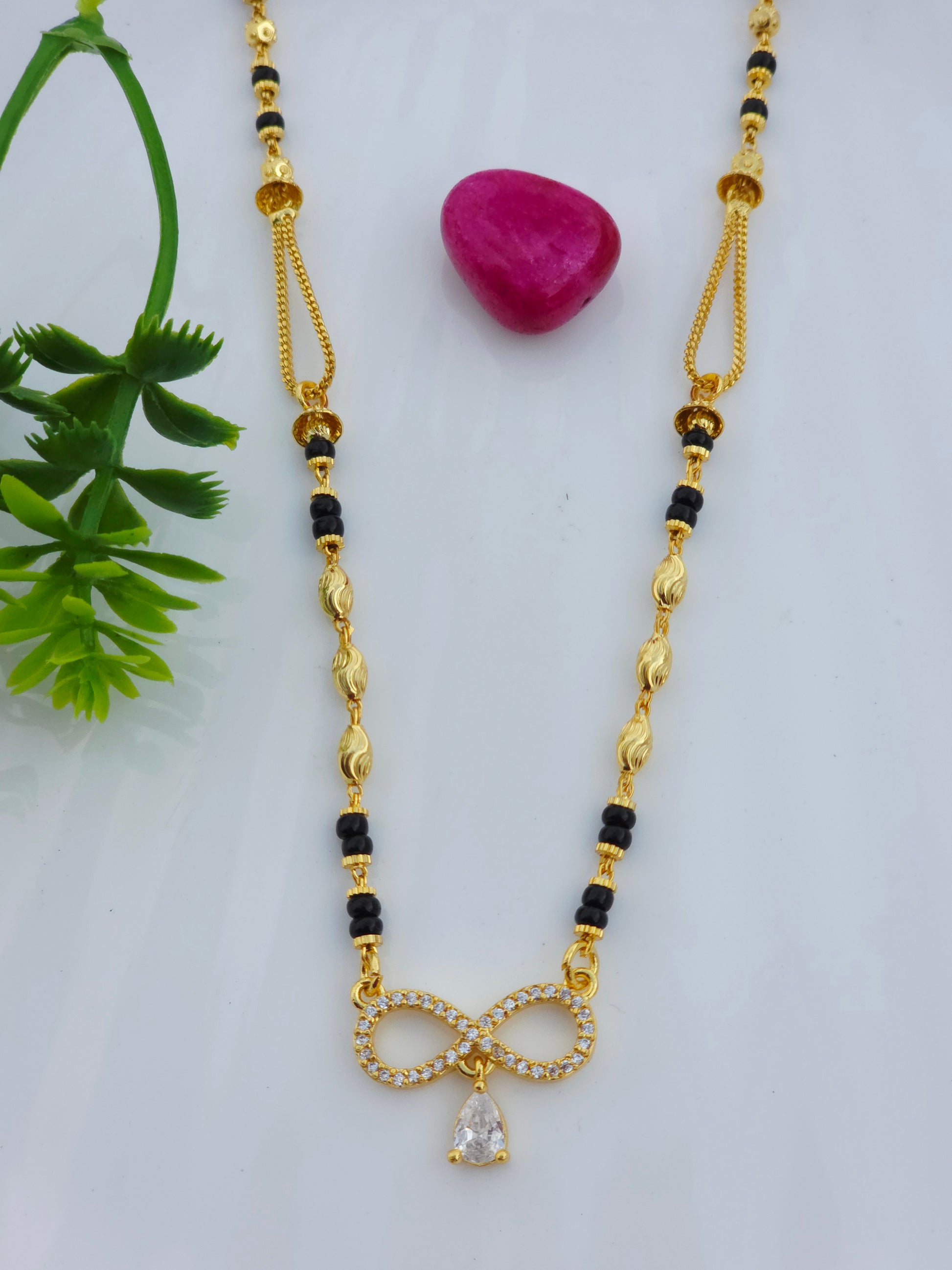 Emily 18K Gold-Plated Mangalsutra | Artisanal Handmade Jewellery - Artisanal Jewellery