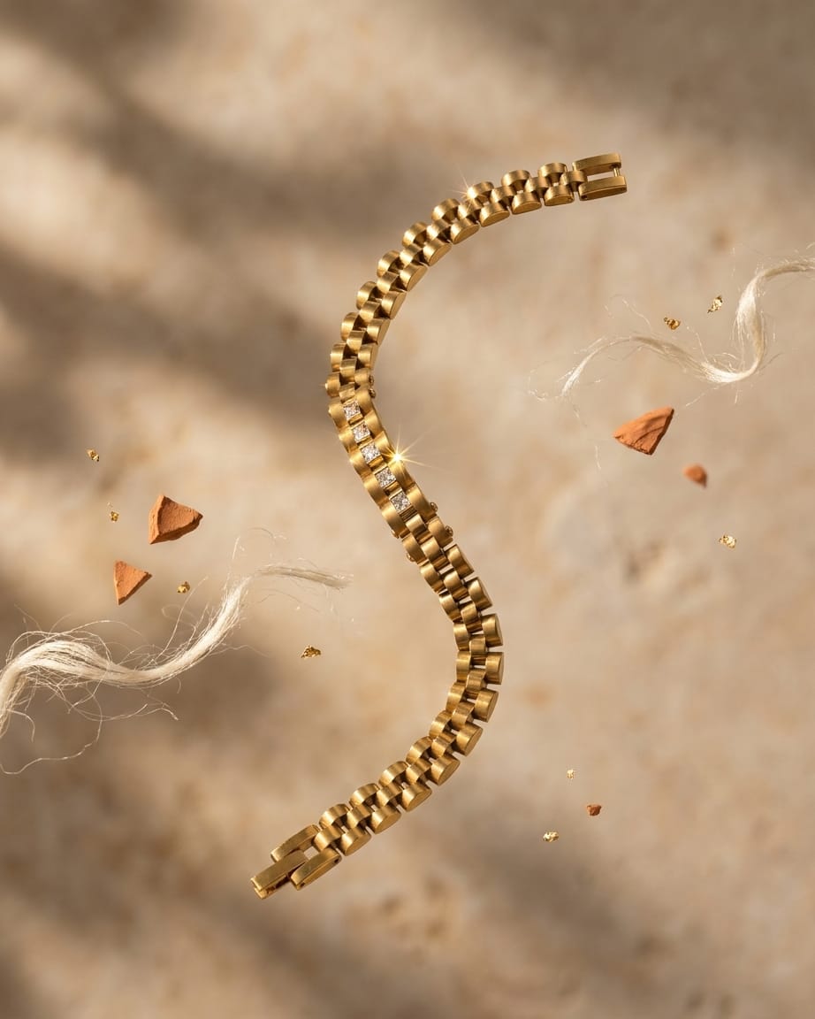 Royal Gold Link Bracelet