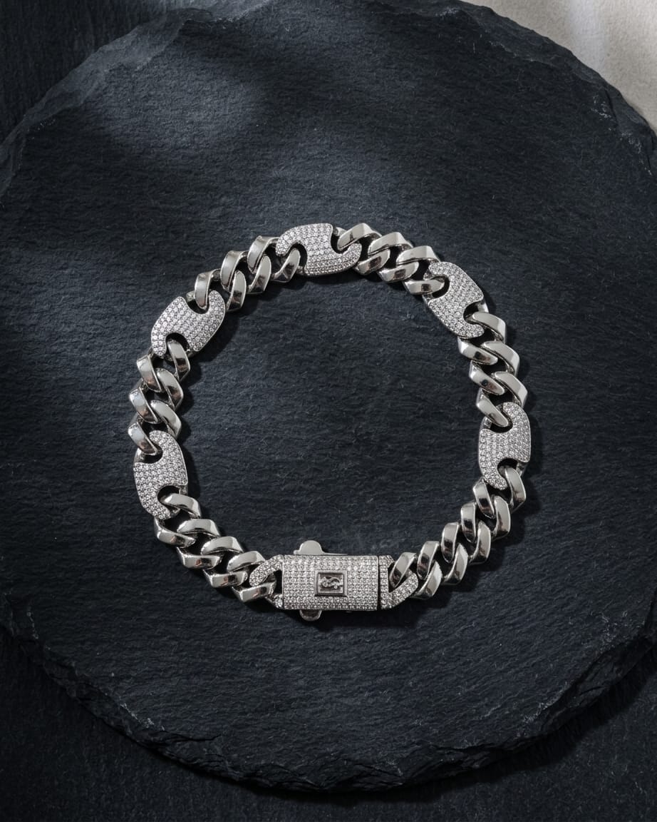 Midnight Cuban Luxe Bracelet