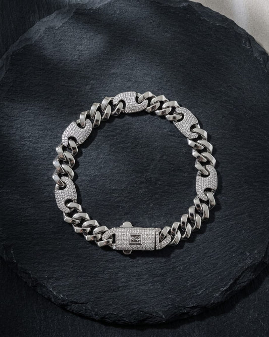 Midnight Cuban Luxe Bracelet