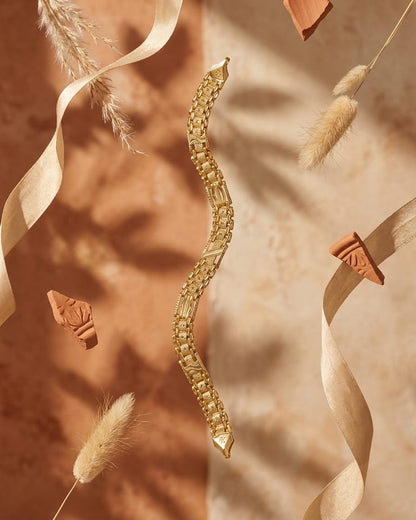 Classic Royal Gold Designer Bracelet