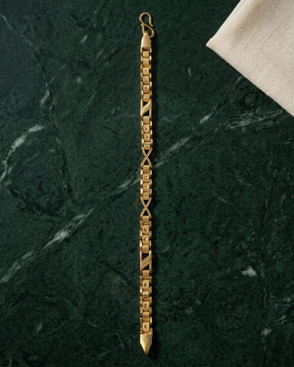 Infinity Heritage Gold Bracelet