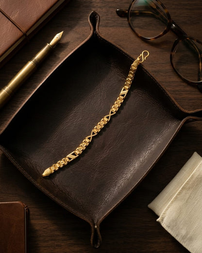 Infinity Heritage Gold Bracelet