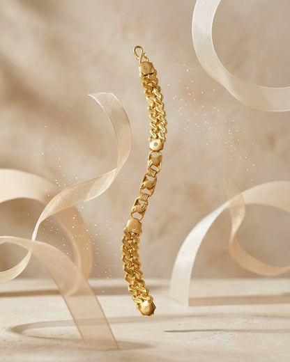 Imperial Fusion Gold Bracelet