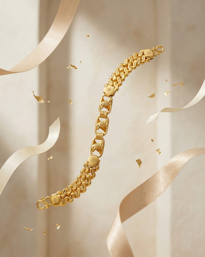 Imperial Fusion Gold Bracelet