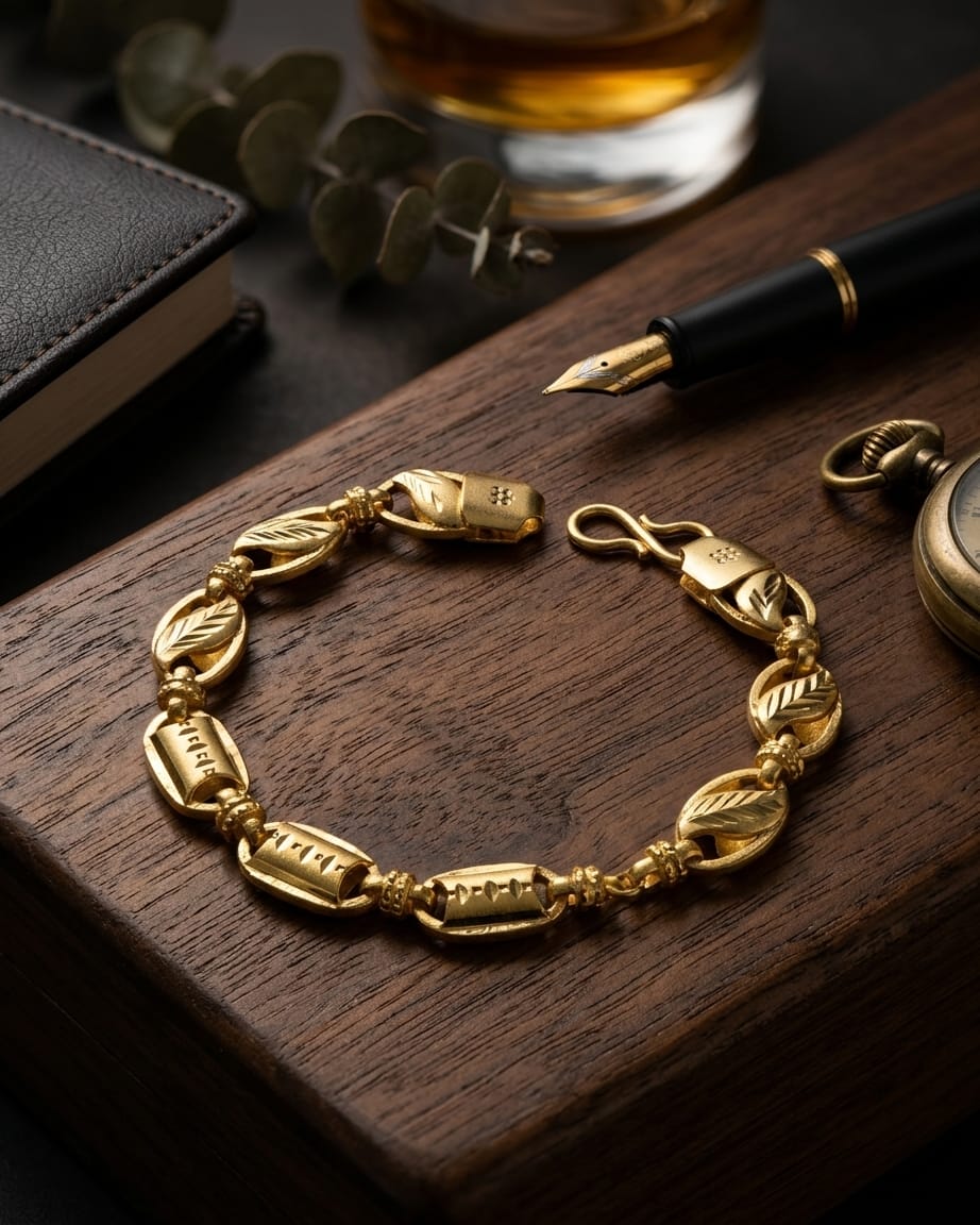 Golden Leaf Heritage Bracelet