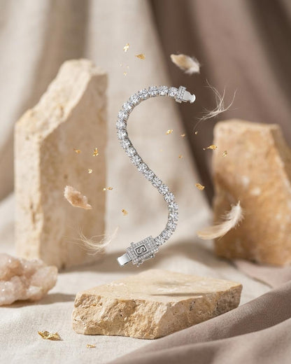 Iced Tennis Chain Bracelet