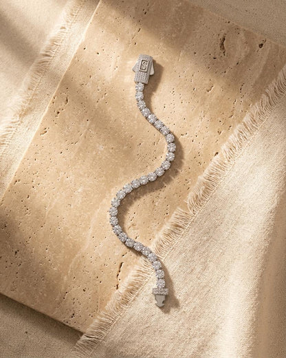Iced Tennis Chain Bracelet