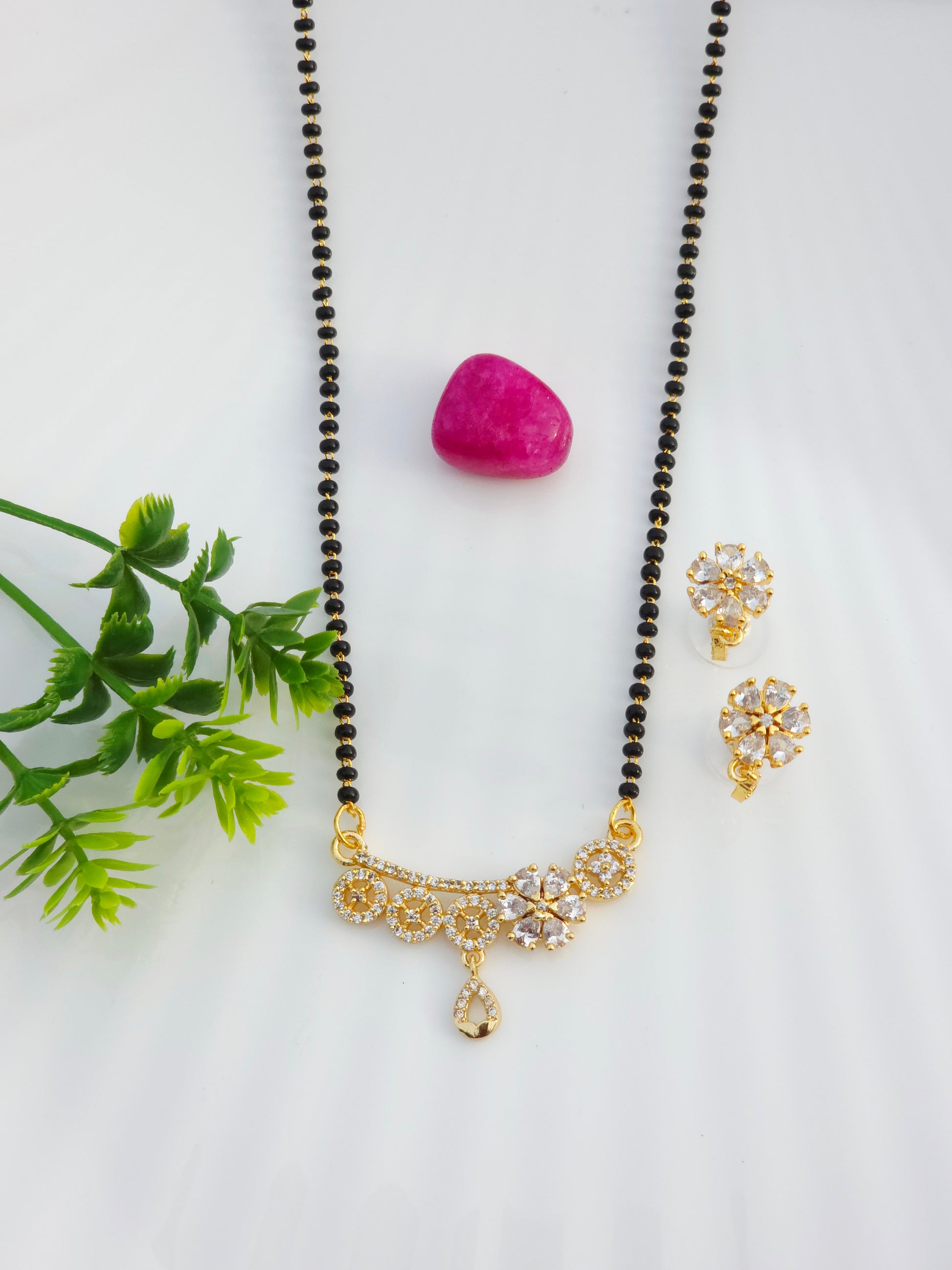 Parshvi 18K Gold-Plated Mangalsutra | Artisanal Handmade Jewellery - Artisanal Jewellery