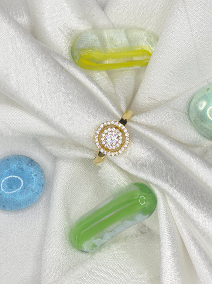 Double Square 18K Gold-Plated Combo - Artisanal Jewellery