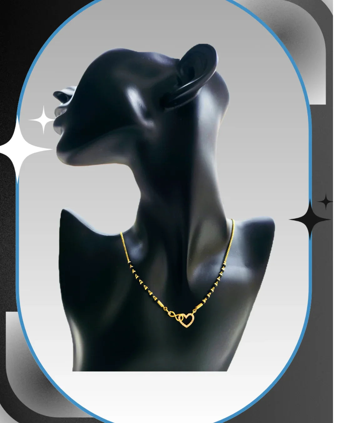 Eternal Love 18K Gold-Plated Mangalsutra | Artisanal Handmade Jewellery - Artisanal Jewellery