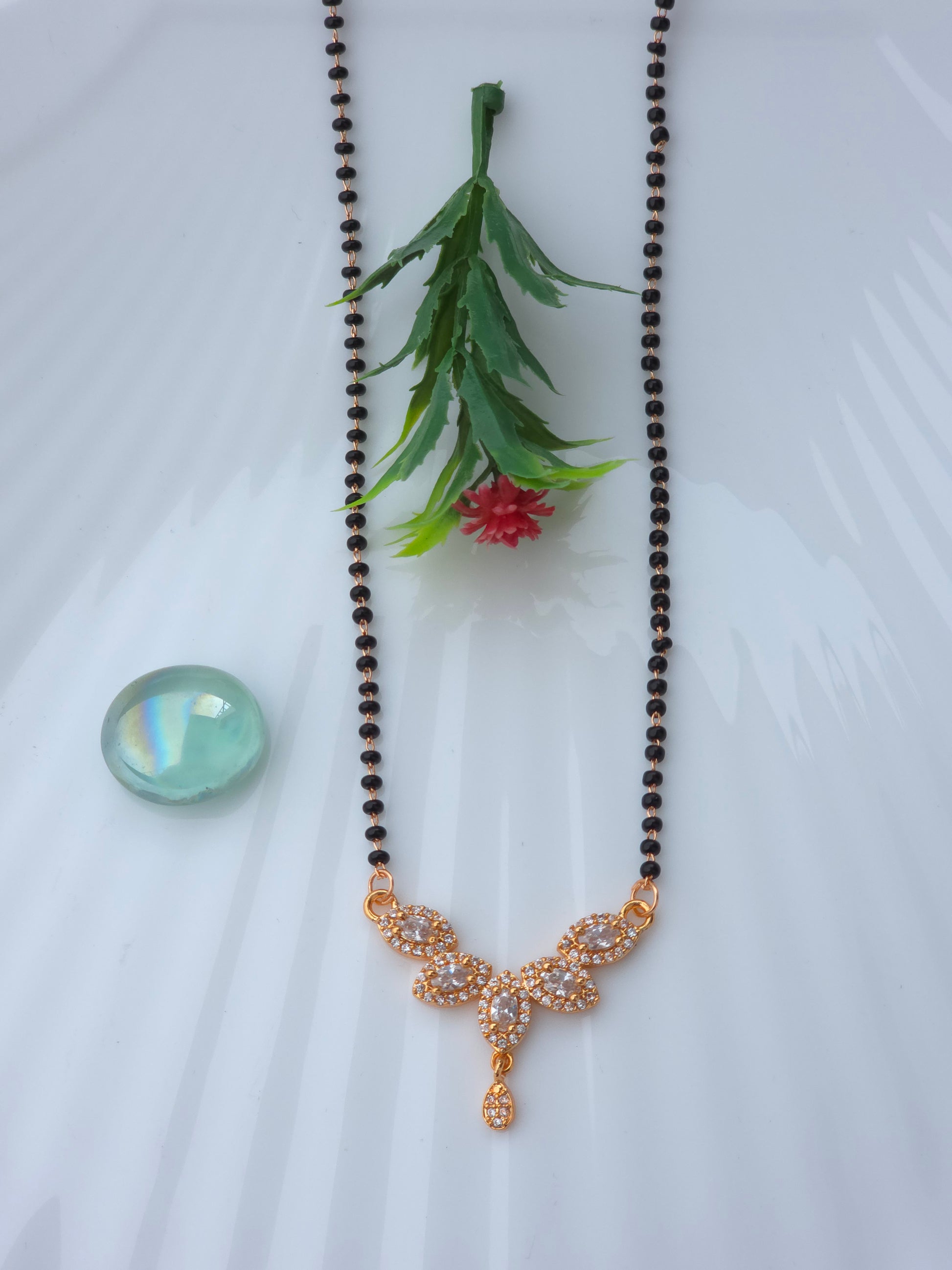 Wale Rose Gold Mangalsutra | Artisanal Handmade Jewellery - Artisanal Jewellery