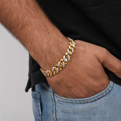 Luxury Shiny Ring Bracelet for Men