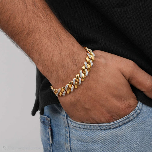 Luxury Shiny Ring Bracelet for Men
