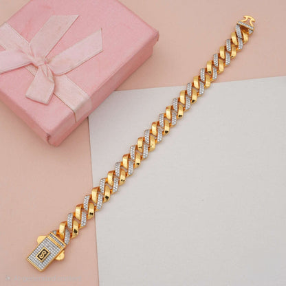 Luxury Shiny Ring Bracelet for Men