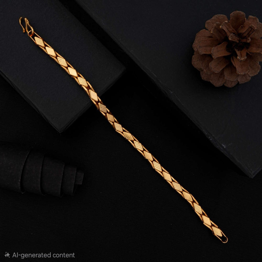 Designer Diamond Box Bracelet for Men