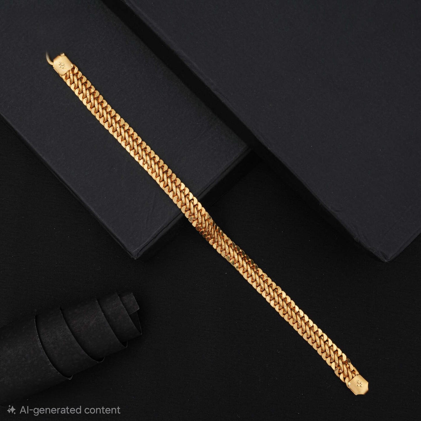 Royal Cuban Gold Bracelet for Men