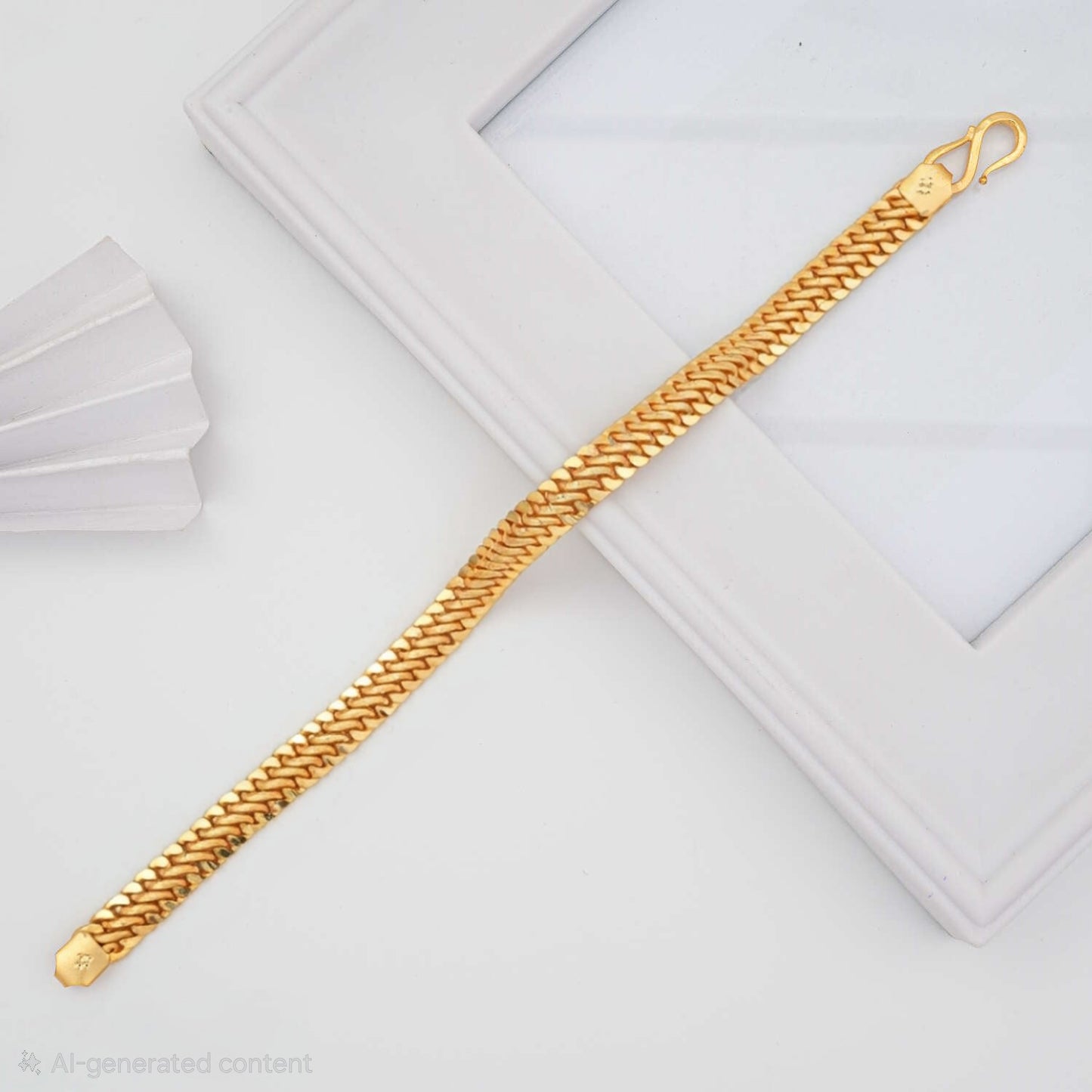 Royal Cuban Gold Bracelet for Men