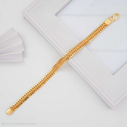 Royal Cuban Gold Bracelet for Men