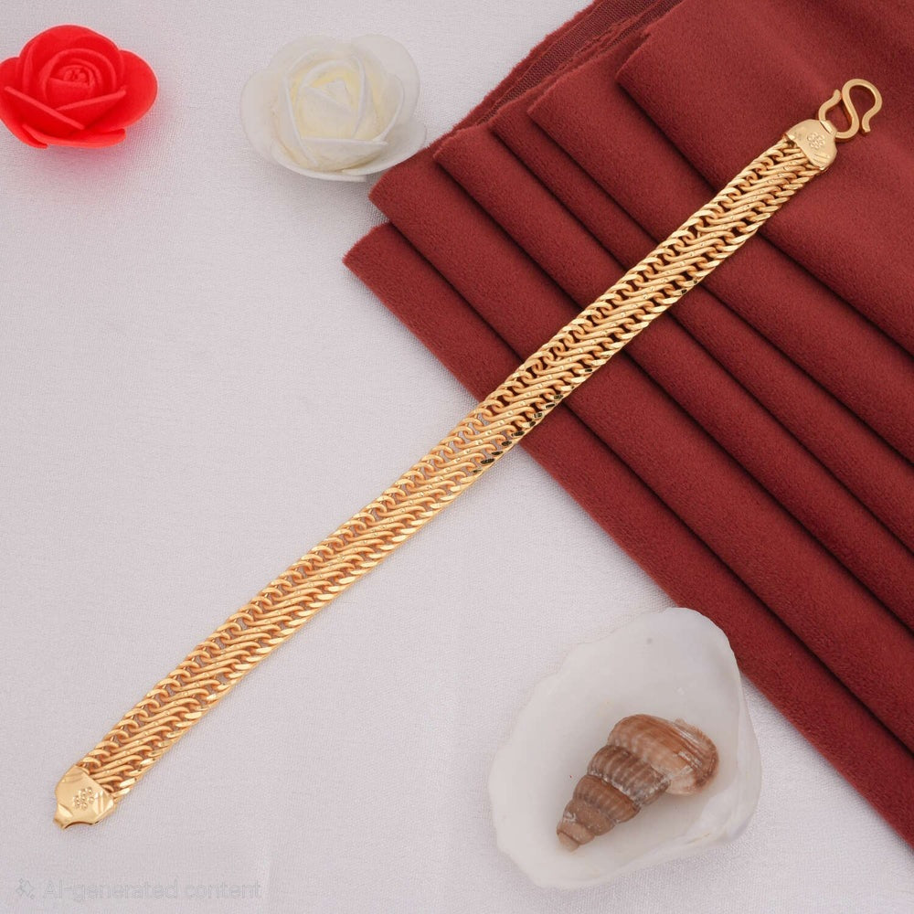 One Line Shini Flat Atti Bracelet for Men