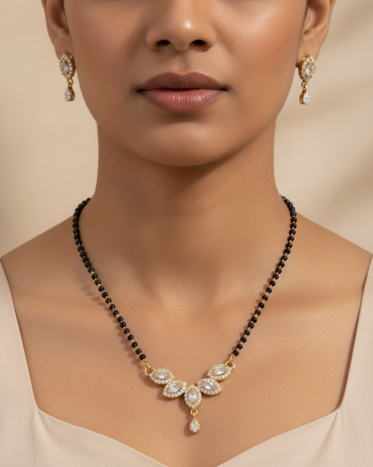 Wale Rose Gold Mangalsutra | Artisanal Handmade Jewellery