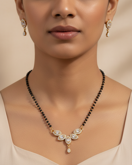 Wale Rose Gold Mangalsutra | Artisanal Handmade Jewellery