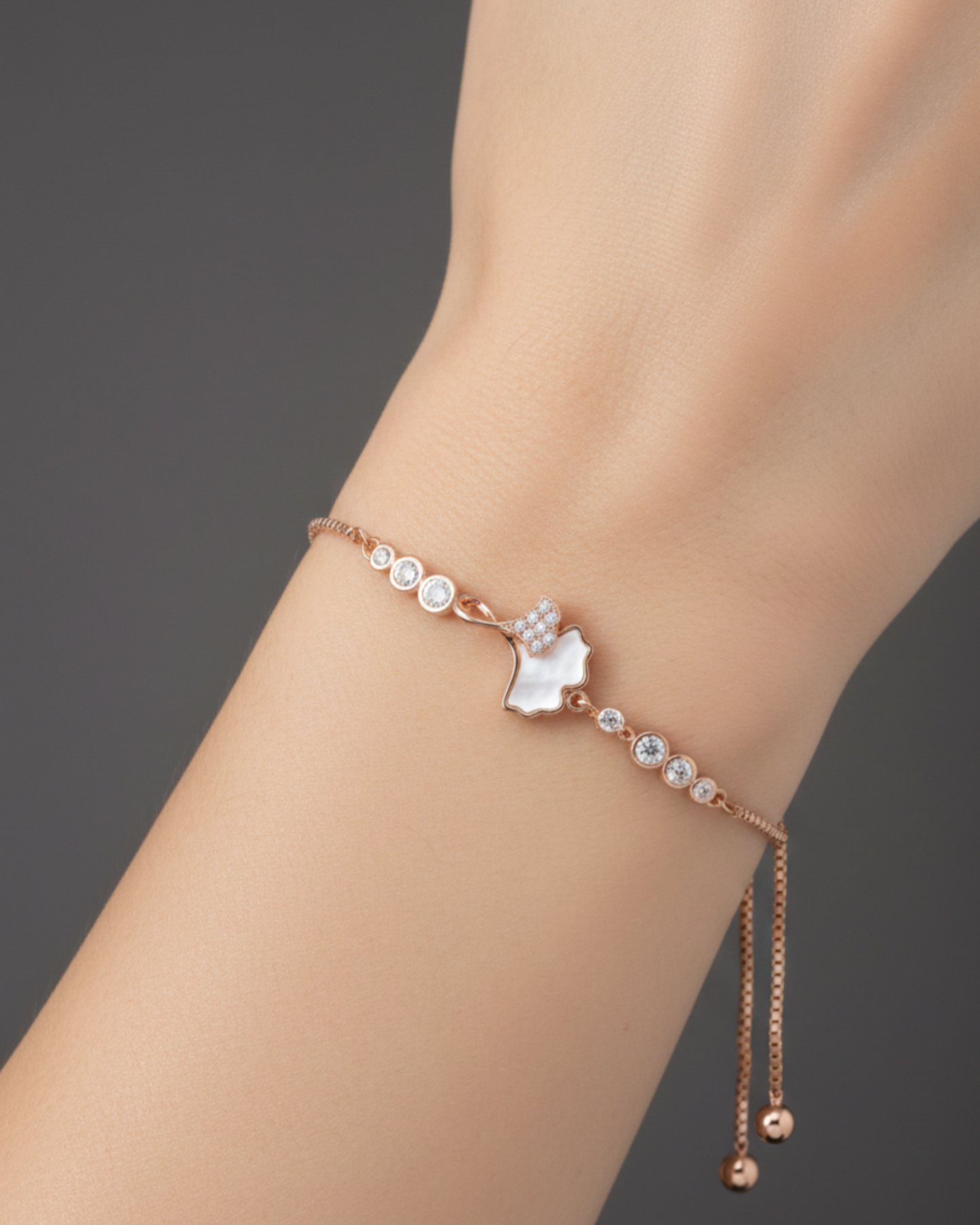 Real Flower Rosegold Plated Bracelet | Artisanal Handmade Jewellery