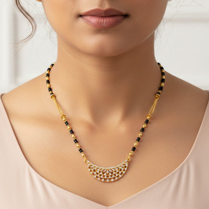 Suhana 18K Gold-Plated Mangalsutra | Artisanal Handmade Jewellery