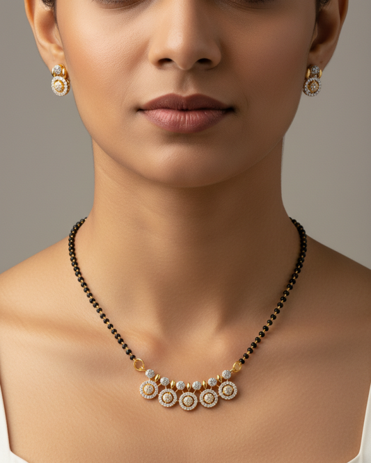 Tripti 18K Gold-Plated Mangalsutra | Artisanal Handmade Jewellery