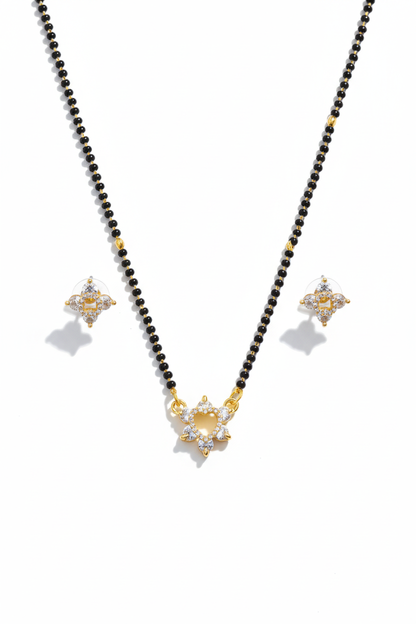 Vidhi 18K Gold-Plated Mangalsutra | Artisanal Handmade Jewellery - Artisanal Jewellery