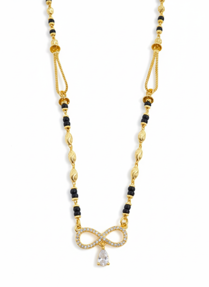 Emily 18K Gold-Plated Mangalsutra | Artisanal Handmade Jewellery - Artisanal Jewellery