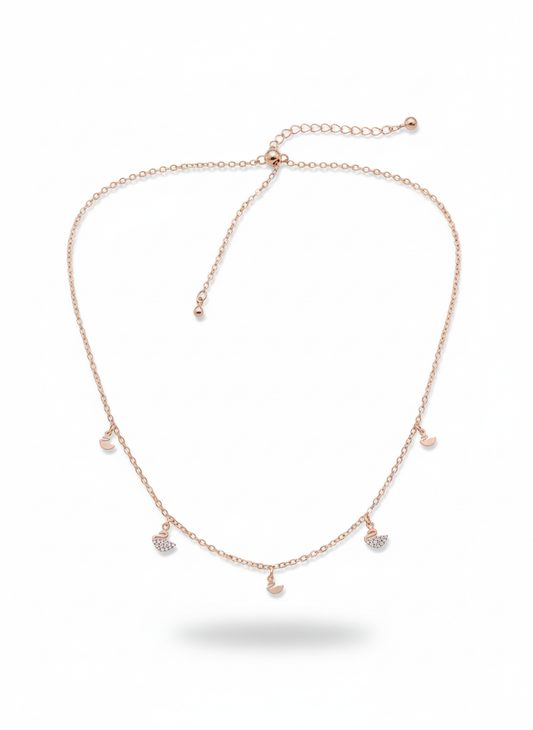 Duck Charm Rosegold Plated Necklace – Elegant Women’s Jewelry