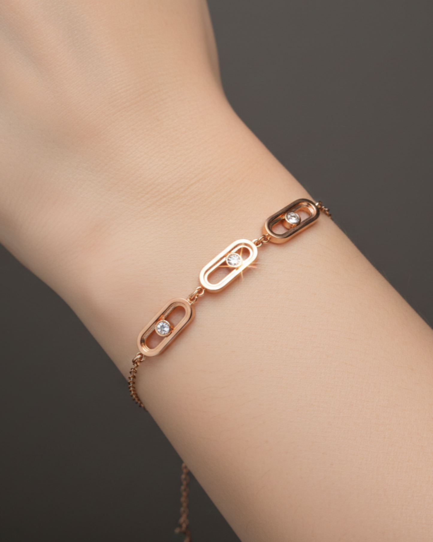Trohi Rosegold Plated Bracelet | Artisanal Handmade Jewellery