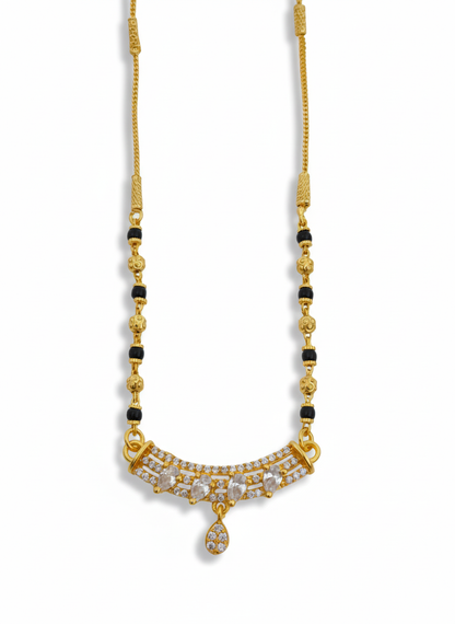 Khushi 18K Gold-Plated Mangalsutra | Artisanal Handmade Jewellery - Artisanal Jewellery