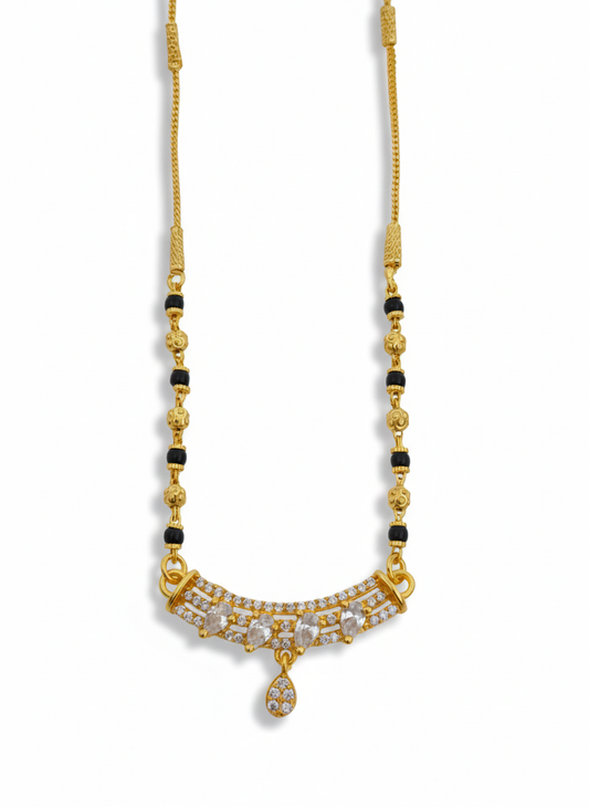 Khushi 18K Gold-Plated Mangalsutra | Artisanal Handmade Jewellery - Artisanal Jewellery