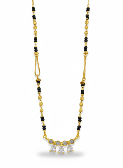 Nikita 18K Gold-Plated Mangalsutra | Artisanal Handmade Jewellery