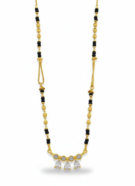 Nikita 18K Gold-Plated Mangalsutra | Artisanal Handmade Jewellery