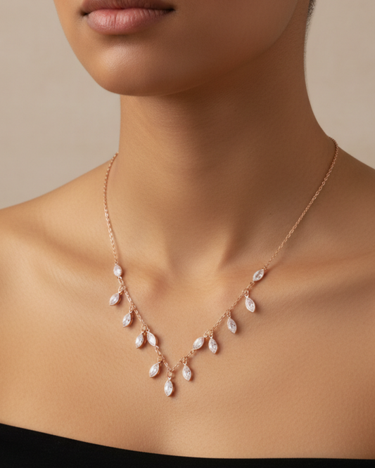 Diamond Charm Necklace – Elegant Women’s Jewelry